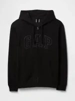 Relaxed Gap Logo Zip Hoodie