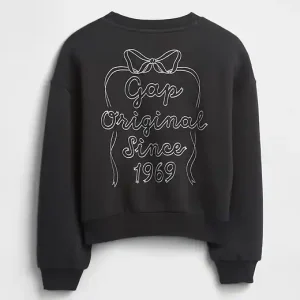 Kids Oversized Gap Graphic Sweatshirt