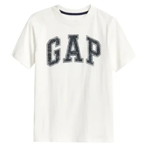 Kids Gap Logo New Off White T-Shirt
