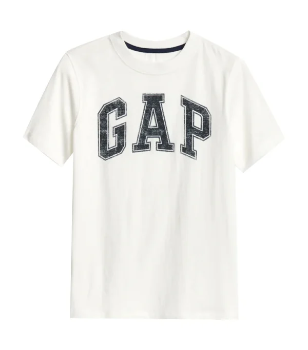 Kids Gap Logo New Off White T-Shirt